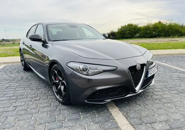 wielkopolskie Alfa Romeo Giulia cena 92900 przebieg: 80400, rok produkcji 2019 z Piaski